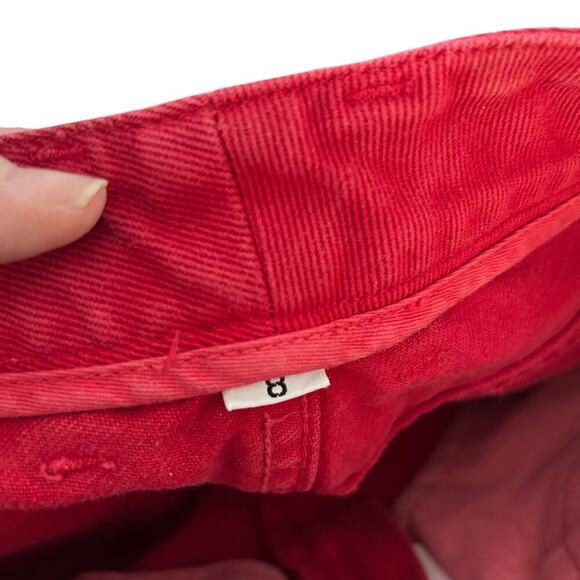 Ivy Brown Red Vintage Jeans Mom Jeans Hi Rise Tapered size 8 - Picture 3 of 9